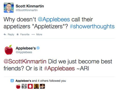 scottkinmartin: I just became ‪#‎Applebaes‬ with @Applebee’s… Good times!