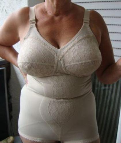 barelyman:fatnakedoldgrannies: There’s something VERY sexy about lingerie on an older overweig