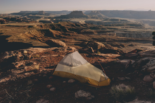 Backcountry camping in Canyonlands National Park, UtahWhere I watched the ending of S1 of WestworldI