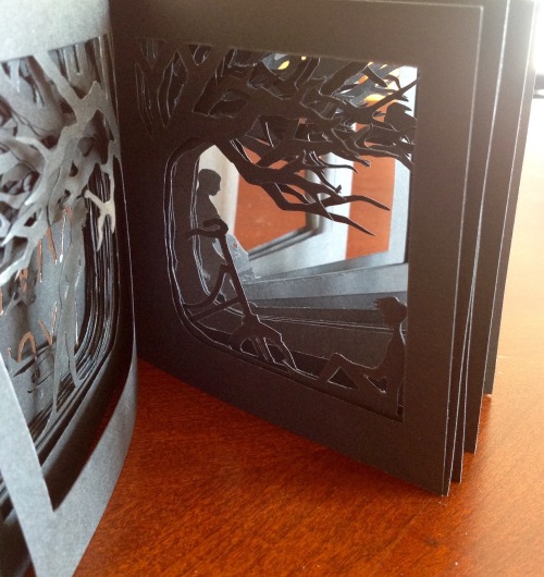 jadedsea:Finally finished my TRC inspired 360 book! Surprisingly, I never cut myself in the proces