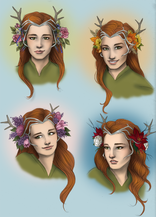 tulpamom: it’s basically canon that Keyleth uses seasonal flowers in her crown, right? I&rsquo