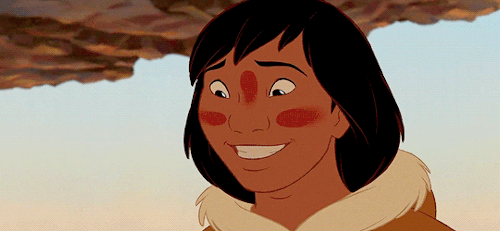wdasgifs:Kenai, I have been to the mountain where the lights touch the earth, and the great spirits 