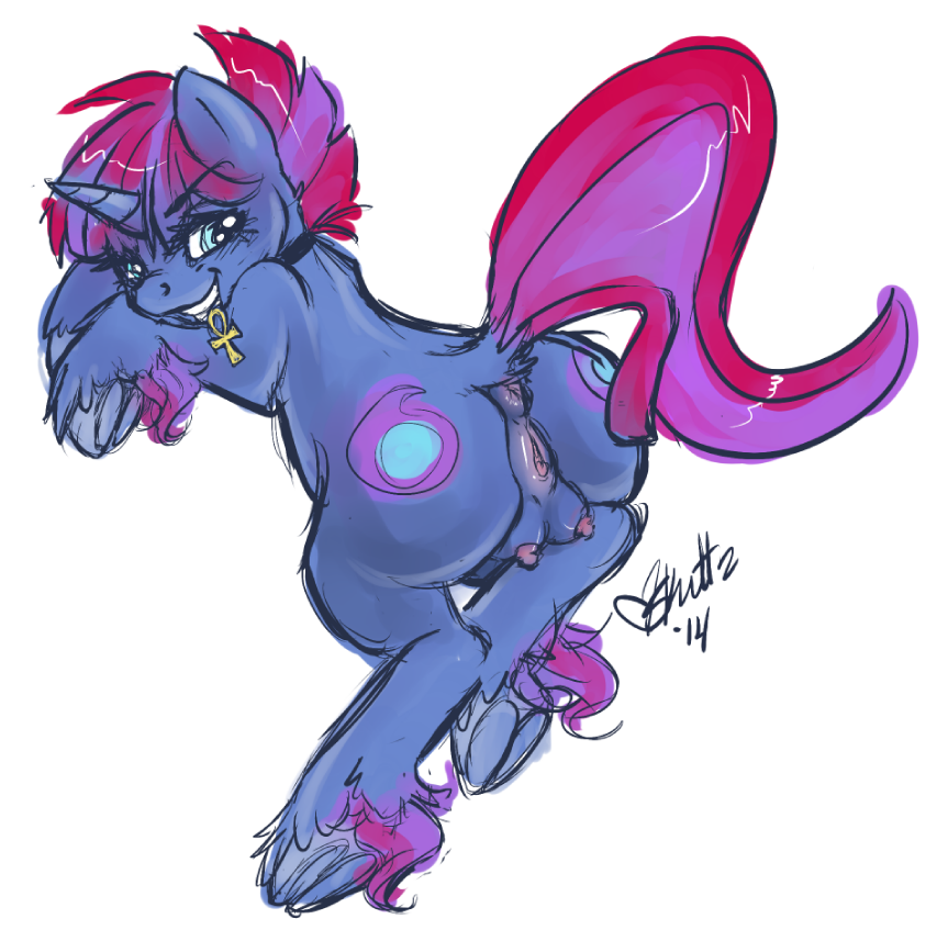 Azure Calamity for Wayward. Stream sketch. This was fun :D