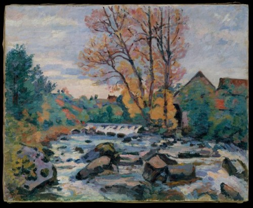 artist-guillaumin: The Bouchardon Mill, Crozant, Armand Guillaumin, ca. 1898, Robert Lehman Collecti