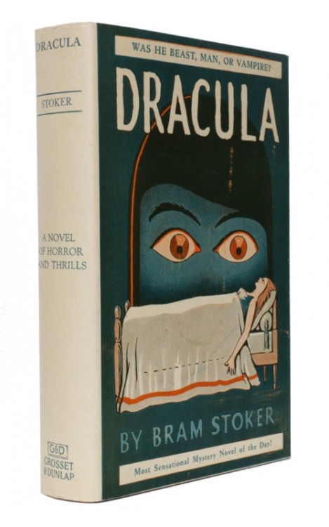 Dracula, by Bram Stoker. A 1927 edition published to tie in with the first Broadway production. The 