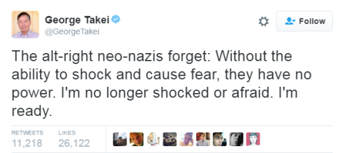 emperor-of-matzah: smitethepatriarchy: destinyrush: GO OFF GEORGE TAKEI LEAD US. #TAKEI2020