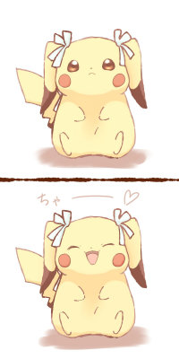magicalkitten-dreams:  My Pikachu form! Pika-Pika