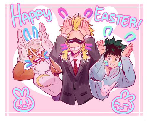 happy easter from the Bunny Bunch! 