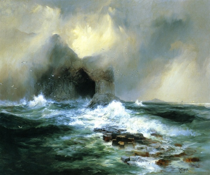 melodyandviolence:  seascapes by Thomas Moran   (February 12, 1837 – August 25,