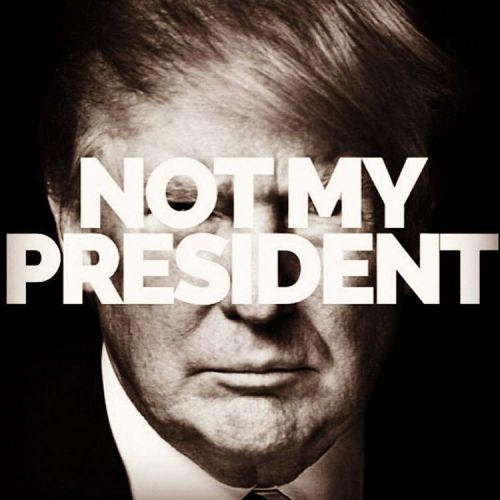 #notmypresident