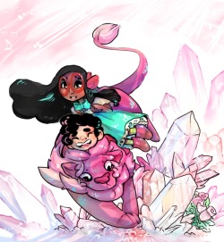 chickadeedraws:  Connie always has the prettiest dresses, her episodes are my favorites ~ 