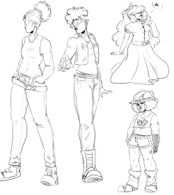 Alt. Garnet casual designs?? Featuring lil