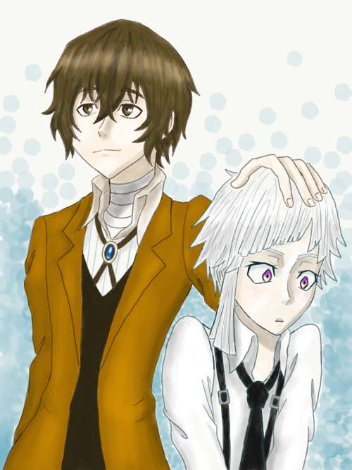 Dazai & Atsushi Bungo Stray Dogs Fanart From 2018.