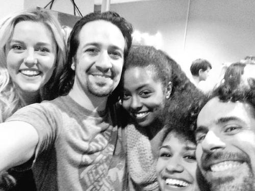 ninarosario:@Lin_Manuel: Just a Jackson High School reunion w our Bring It On ladies. WE’RE NOT DONE