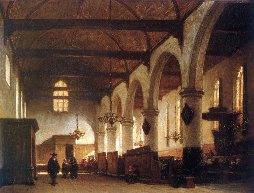 alex-aki-art:  19th century realism. The Netherlands. Johannes Bosboom (1817-1891) 