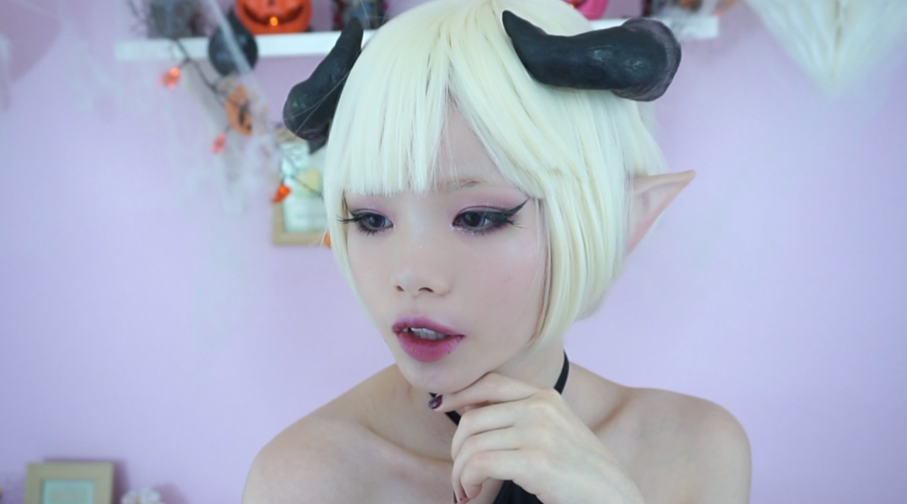 meimutou:  the last monster girl makeup tutorial SUCCUBUS is out !! check it out