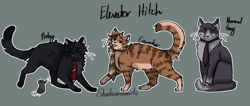 I Wanted To Draw Some Studio Investigrave Characters As Cats And I So I Did