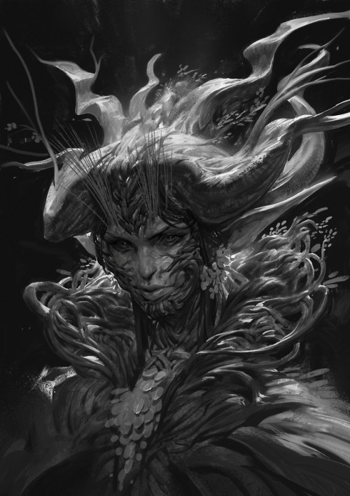 ravenkult: The hidden princess by Even Amundsen www.artstation.com/artwork/magxZ