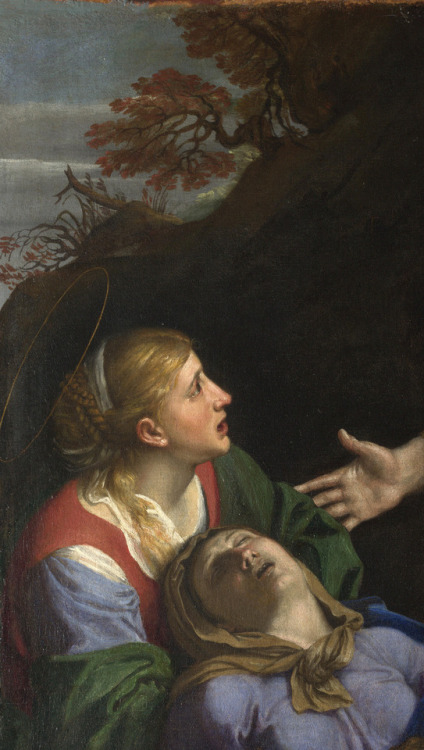 Annibale Carracci, Lamentation of Christ (detail), 1606