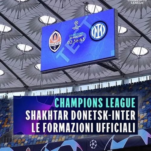 SHAKHTAR-INTER: LE FORMAZIONI UFFICIALI
Inzaghi ne cambia tre rispetto all'Atalanta
➡️ http://tiny.cc/Shakhtar_Inter
https://www.instagram.com/p/CUX5J4HNtkumw6xh2m6A4TlECVCB24cIsyaxB80/?utm_medium=tumblr