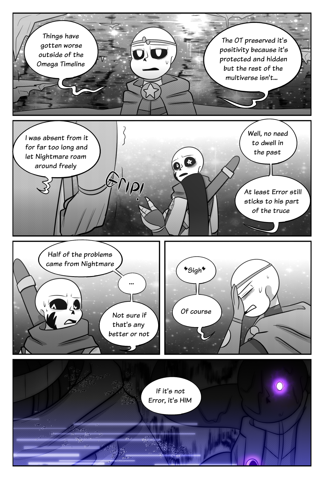 Revolvius' Realm : Dream!Sans and Nightmare!Sans by