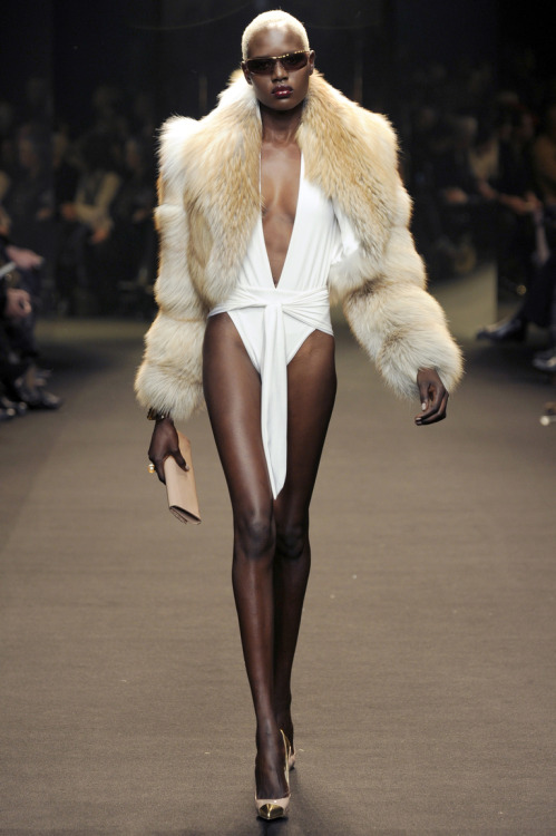 lelaid:Ajak Deng at Alexandre Vauthier Haute Couture S/S 2011