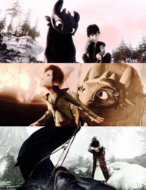 thethiefandtheairbender:  get to know me meme: 1/5  relationfriendships - Hiccup and Toothless from 