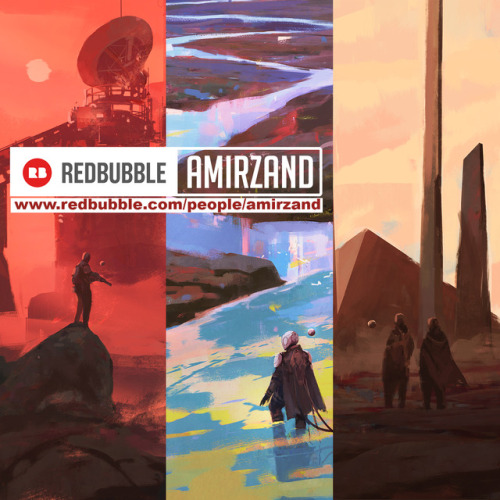 Hay Folks, I just opened up an online shop to at www.redbubble.com/people/amirzand selling my p