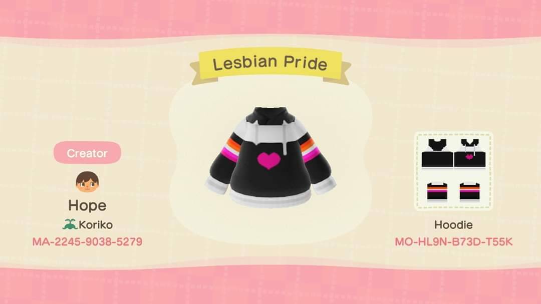 livelifeanimated:I made Animal Crossing PRIDE hoodies!