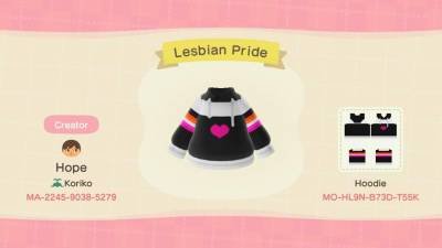 livelifeanimated:I made Animal Crossing PRIDE hoodies!