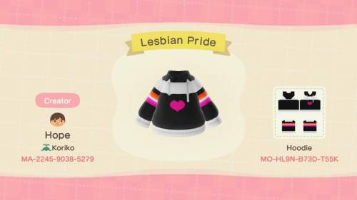 livelifeanimated:I made Animal Crossing PRIDE hoodies!