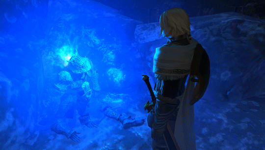 FEB[HYUR]ARY 2022DAY 9 : COLDA voyage to Dusk Vigil, to guide wayward spirits lost to the cold.