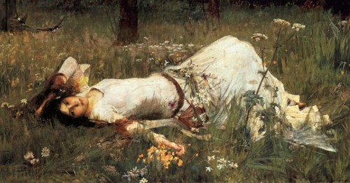 die-rosastrasse: Edward Robert Hughes (1851-1914) John William Waterhouse (1849-1917) Walter Crane (