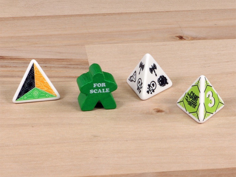 The Game Crafter News — New: Custom Printed D4 Dice