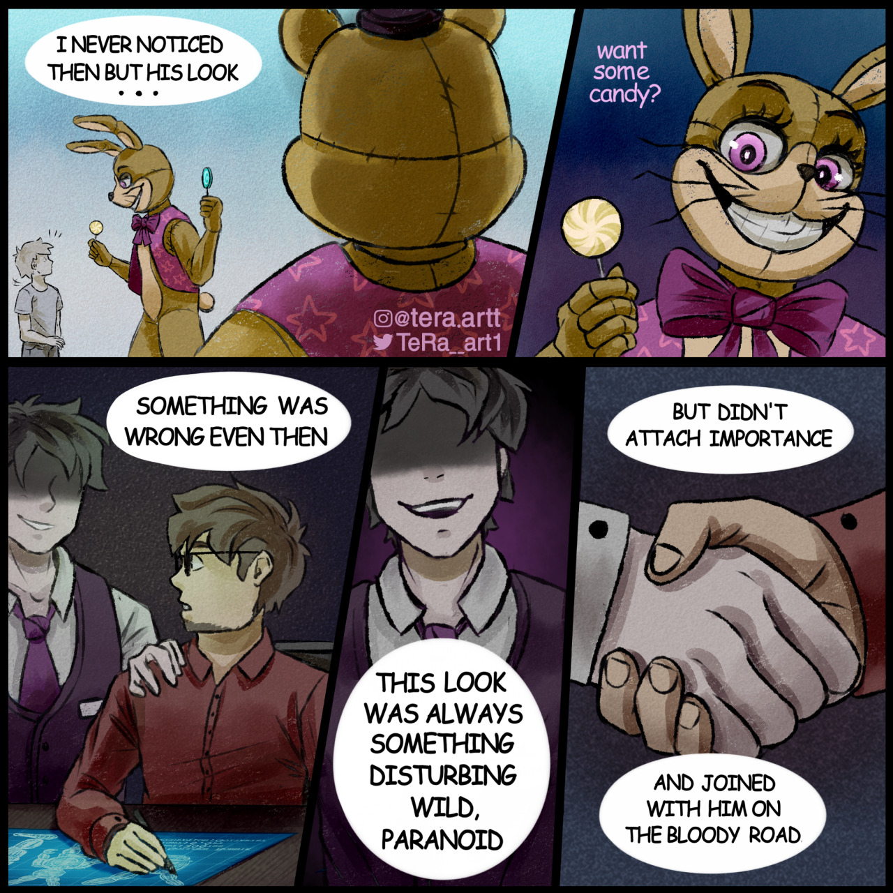 Five Nights at Freddy's comic, Tumblr