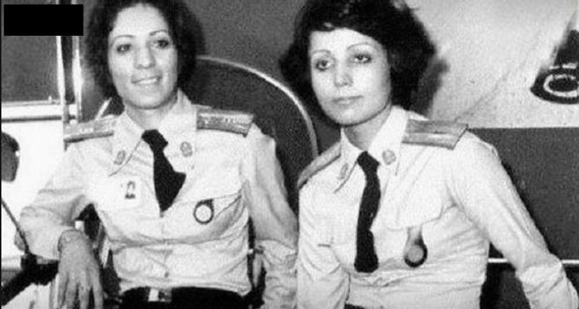 Iranian police women (c. 1960).