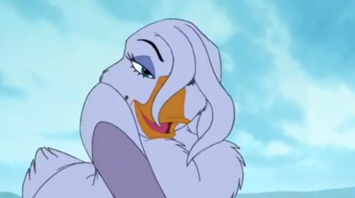 hey whats with the sexy goose in balto 3