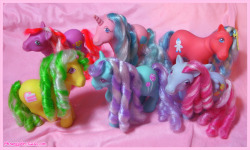 thedreamcastle:  Candy Cane ponies &