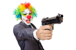 nftugtv:  Gunmen Dressed As Clowns Kill Mexican Cartel LeaderClowns aren’t considered scary, unless the clown is holding a gun as in this situation. Former…View Post