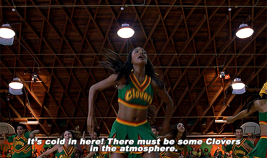 we told you this was melodrama — BRING IT ON 2000 – dir. Peyton Reed