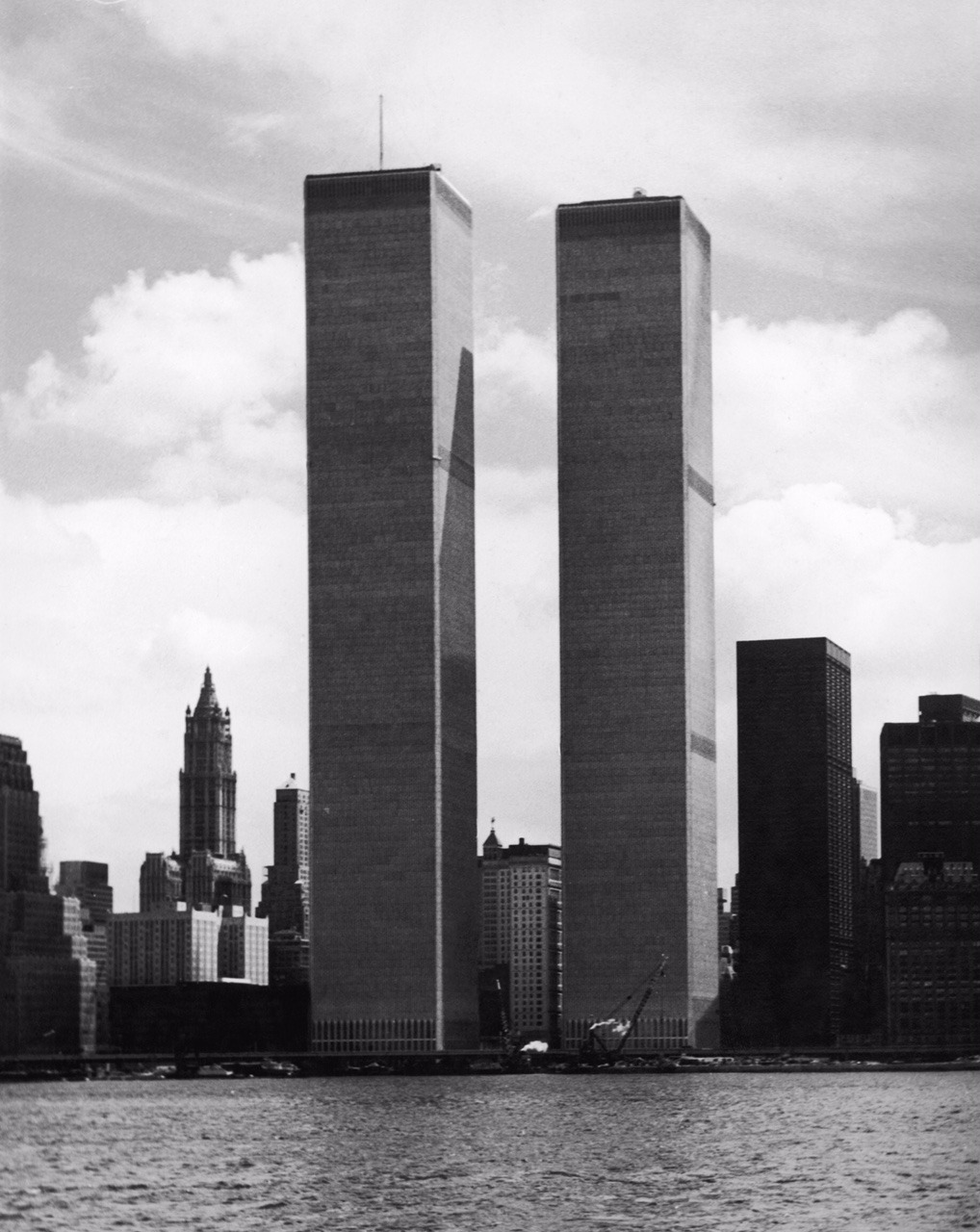 The twin towers of the World Trade Center in 1974.
On this September 11th, we remember and pay tribute.
(Photo via @gettyimages)