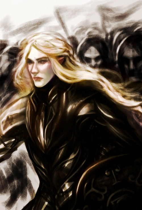 luaen: Galadriel for isfab week. In all honesty, Galadriel in armour is all I’m here for.y