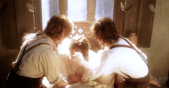 allnerds:  It never ceases to amaze me, the courage of hobbits.