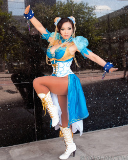 lumtouhou:  Chun Li - Street Fighter by yayacosplay