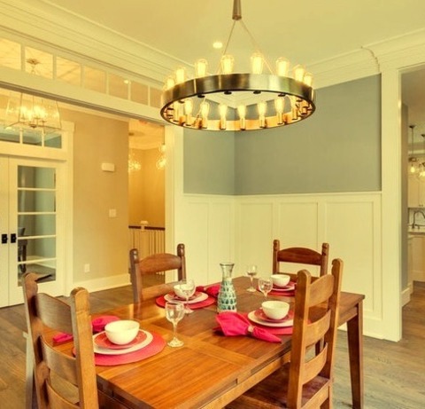 DC Metro Kitchen DiningIdea For A Kitchen/dining Room Combination With A Medium-sized Craftsman Style