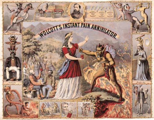 ‘Wolcott’s Instant Pain Annihilator’, 1867Source