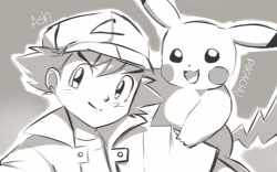 hisury:   Ash y pikachu :) 