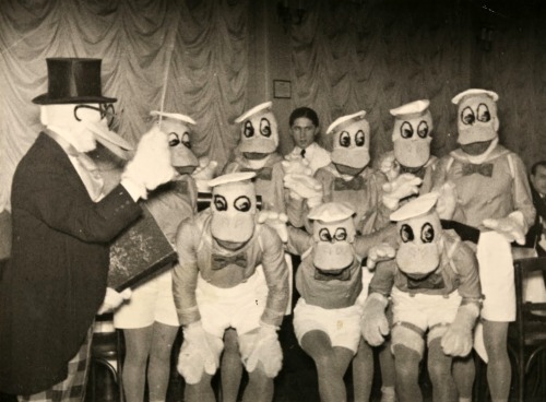 Donald Duck brigade from 1930’s Serbia.