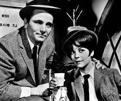 Publicity still of Peter Falk and Natalie