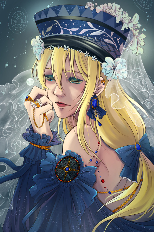 I drew Laurent for my piece in @caprifashionzine . It was such a great experience I had fun with eve